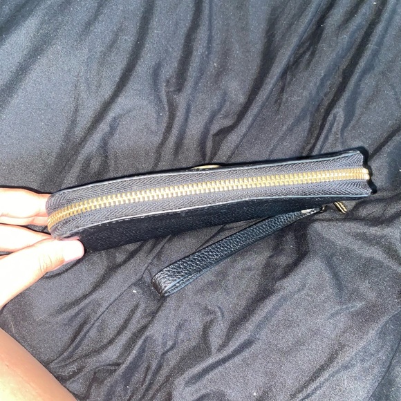Michael Kors Black Wristlet with Gold Accents - Picture 4 of 4